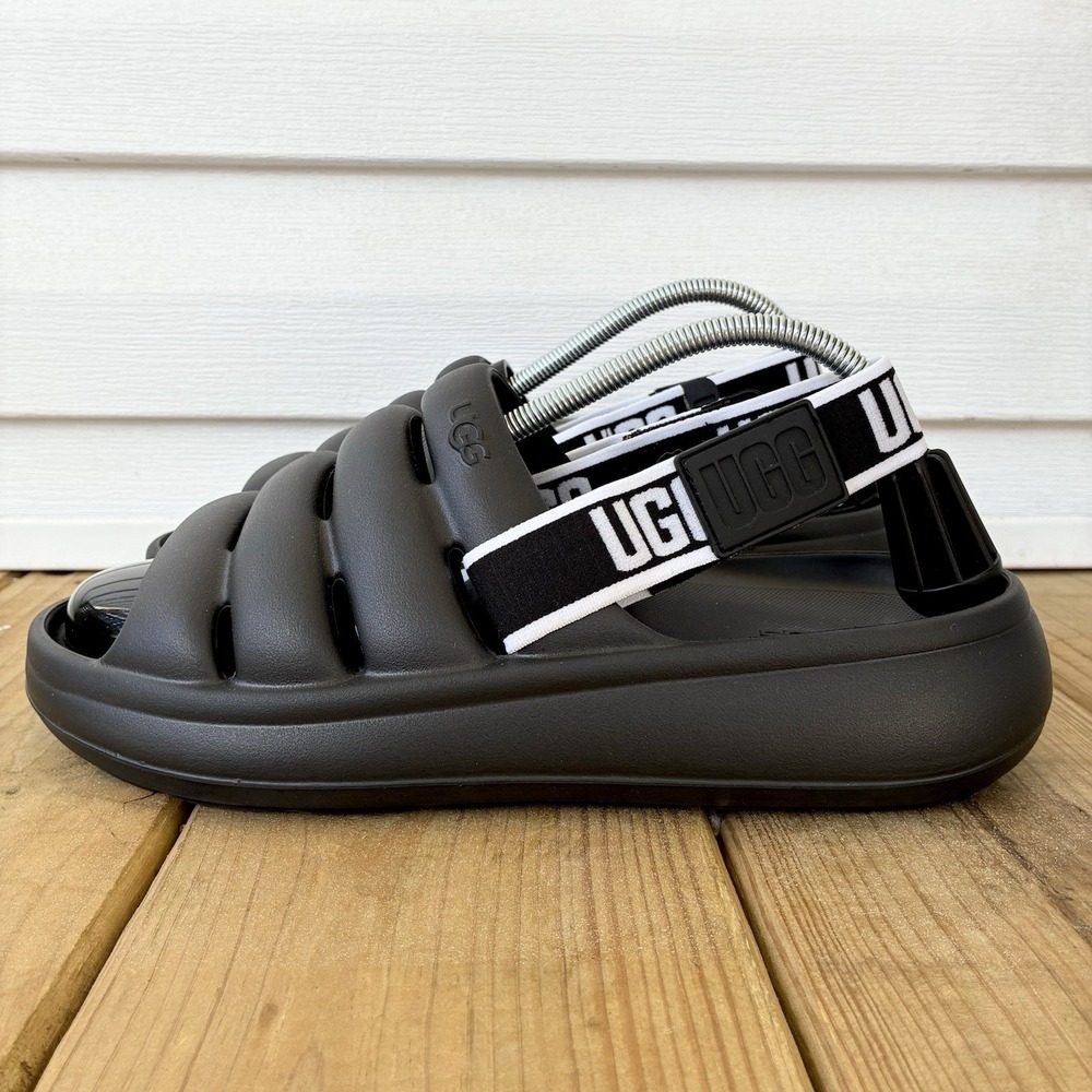 NWOT UGG Sport Yeah Strap Easy On Comfort Cushioned Slides Sandals Womens 11 - Picture 3 of 8